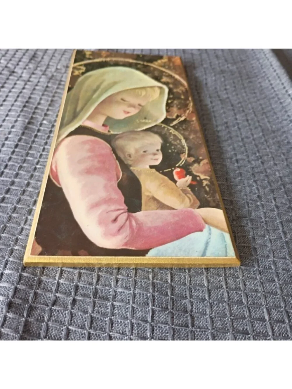 Frame Print Catholic Mary And Jesus